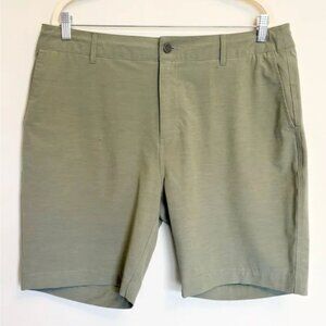 Faherty All Day Shorts Olive Green 9” Inseam Size 36 Men’s
